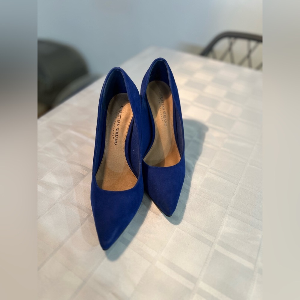 Christian Siriano Royal Blue Heels – Size 7.5– Excellent Condition - Picture 10 of 11